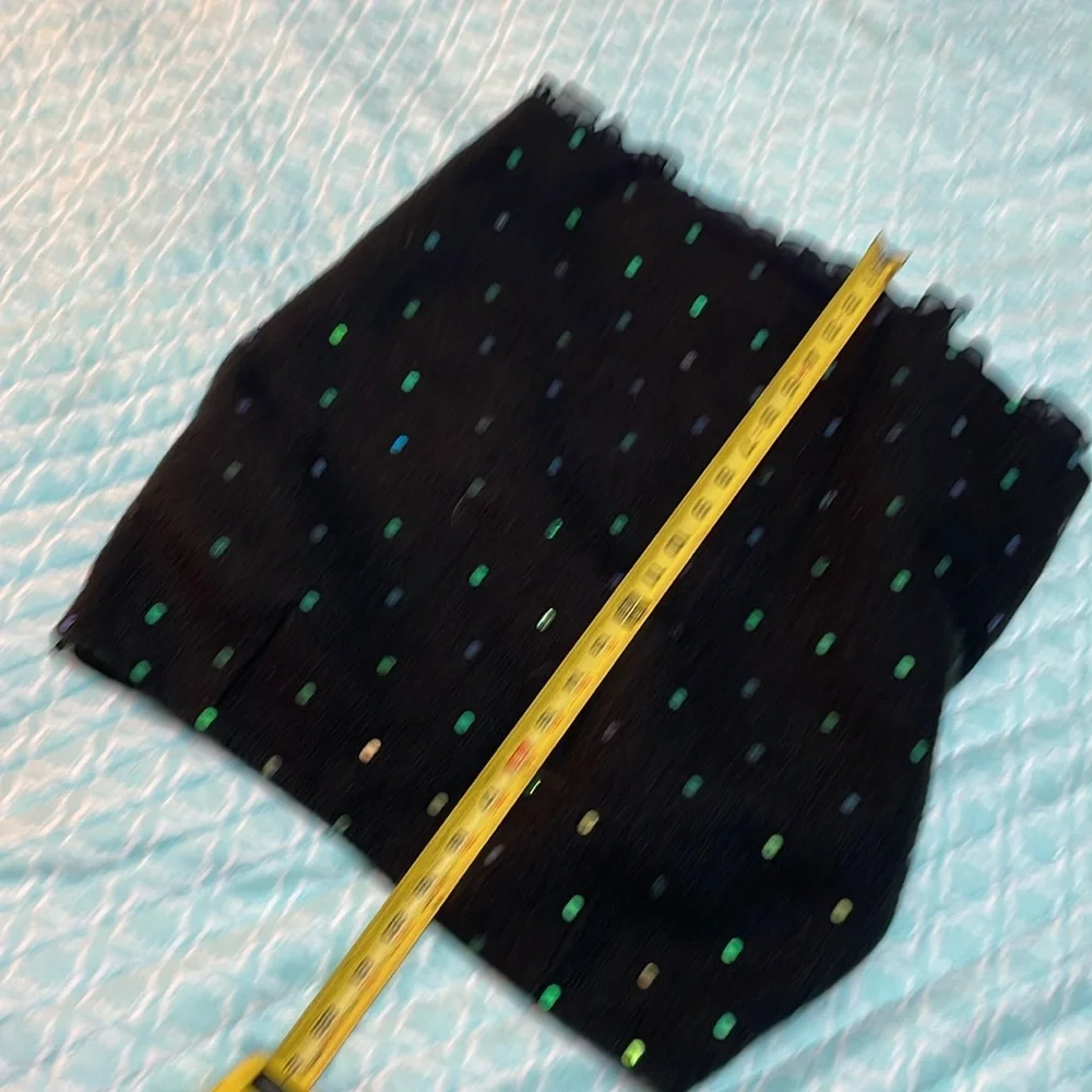 WDNY tweed, textured, pencil skirt with sequins
